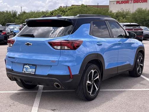 Blue 2023 Chevrolet Trailblazer RS