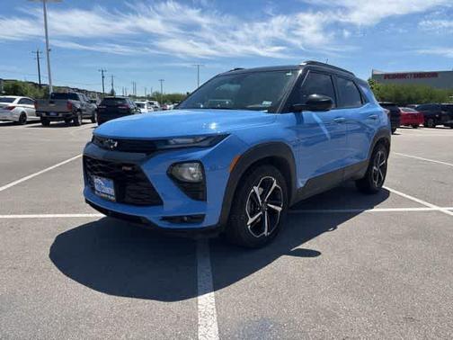 Blue 2023 Chevrolet Trailblazer RS