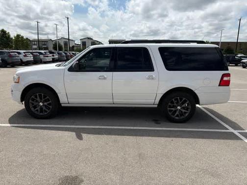 White Platinum Tri-Coat Metallic 2017 Ford Expedition EL Limited