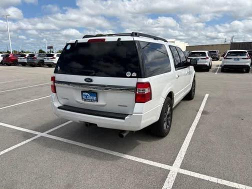 White Platinum Tri-Coat Metallic 2017 Ford Expedition EL Limited
