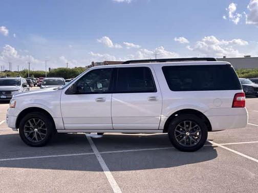 White Platinum Tri-Coat Metallic 2017 Ford Expedition EL Limited
