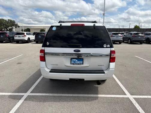 White Platinum Tri-Coat Metallic 2017 Ford Expedition EL Limited