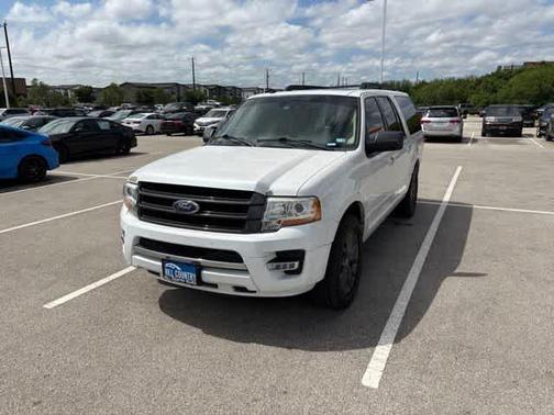 White Platinum Tri-Coat Metallic 2017 Ford Expedition EL Limited