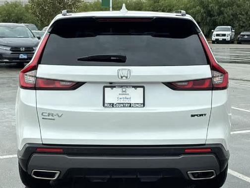 Platinum White Pearl 2024 Honda CR-V Hybrid Sport-L