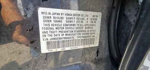 2009 Honda Fit Sport