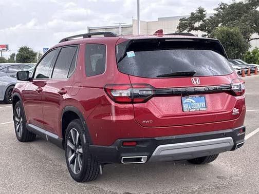 Radiant Red Metallic II 2025 Honda Pilot Touring