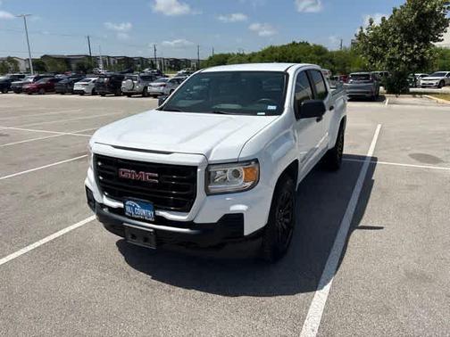 Summit White 2021 GMC Canyon Elevation Standard