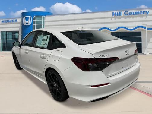Platinum White Pearl 2026 Honda Civic Sport