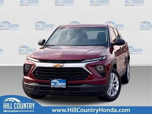 Crimson Metallic 2024 Chevrolet Trailblazer LS