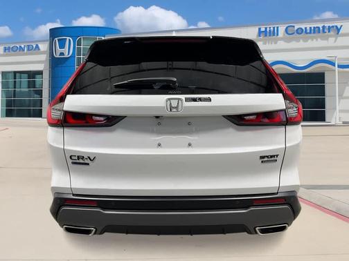 Platinum White Pearl 2026 Honda CR-V Hybrid Sport Touring