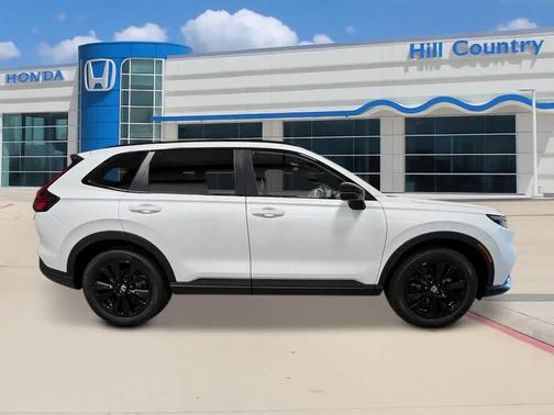Platinum White Pearl 2026 Honda CR-V Hybrid Sport Touring