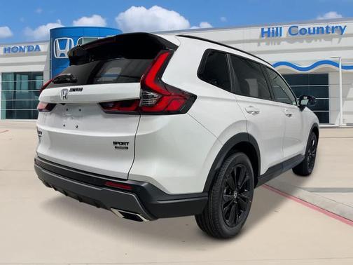 Platinum White Pearl 2026 Honda CR-V Hybrid Sport Touring