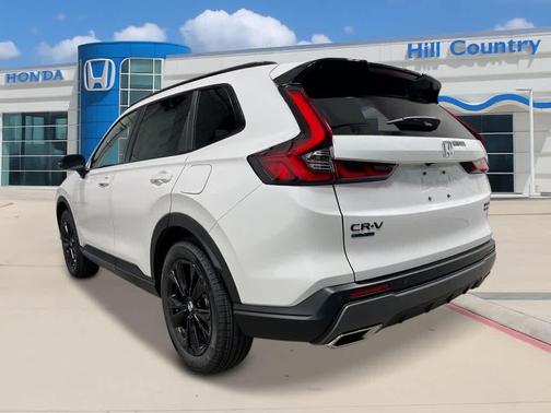 Platinum White Pearl 2026 Honda CR-V Hybrid Sport Touring