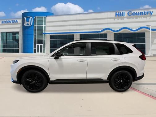 Platinum White Pearl 2026 Honda CR-V Hybrid Sport Touring