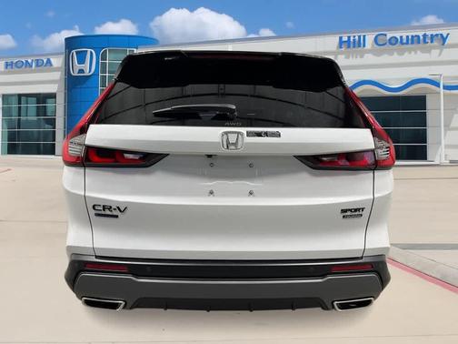 Platinum White Pearl 2026 Honda CR-V Hybrid Sport Touring