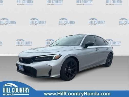 Solar Silver Metallic 2026 Honda Civic Sport