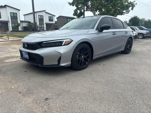 Solar Silver Metallic 2026 Honda Civic Sport