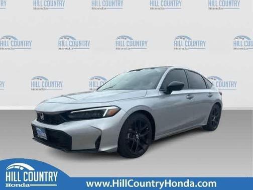 Solar Silver Metallic 2026 Honda Civic Sport