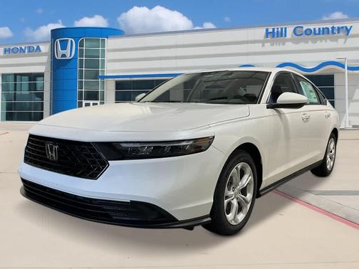 Platinum White Pearl 2026 Honda Accord LX