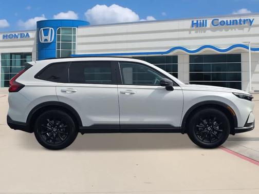 Platinum White Pearl 2026 Honda CR-V Hybrid Sport-L