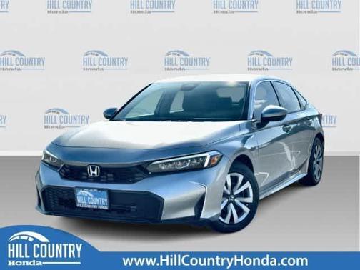 Solar Silver Metallic 2026 Honda Civic LX