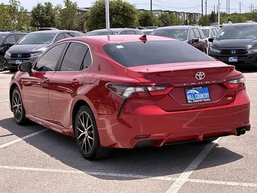 Red 2023 Toyota Camry SE