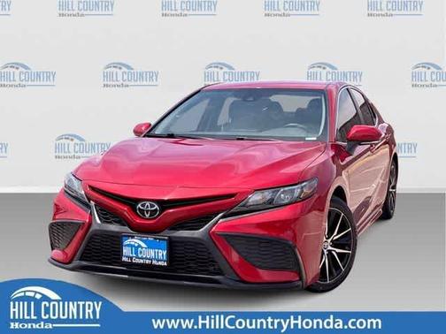 Red 2023 Toyota Camry SE