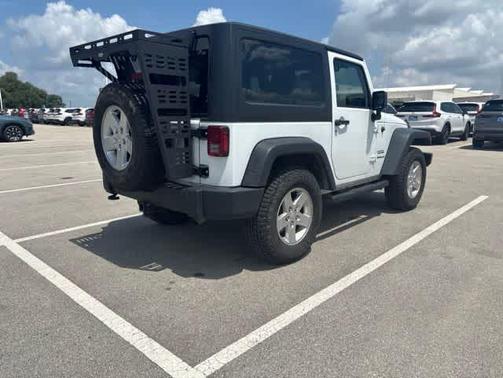 Bright White Clearcoat 2015 Jeep Wrangler Sport