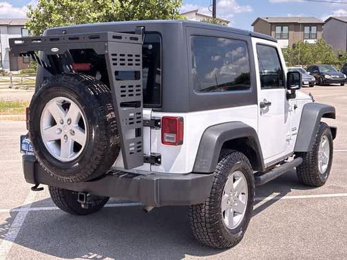 Bright White Clearcoat 2015 Jeep Wrangler Sport