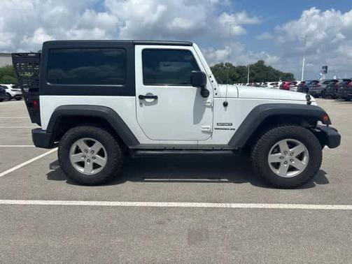 Bright White Clearcoat 2015 Jeep Wrangler Sport