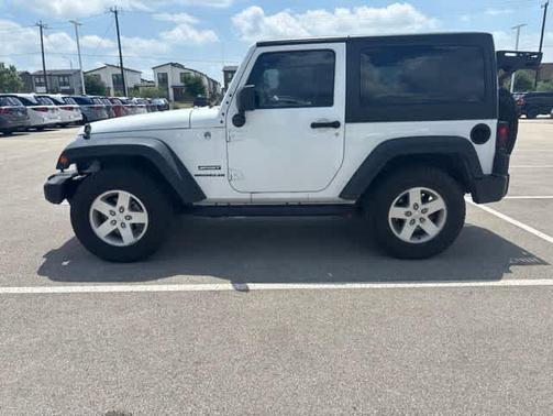 Bright White Clearcoat 2015 Jeep Wrangler Sport