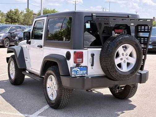 Bright White Clearcoat 2015 Jeep Wrangler Sport