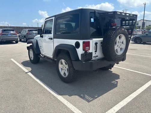 Bright White Clearcoat 2015 Jeep Wrangler Sport