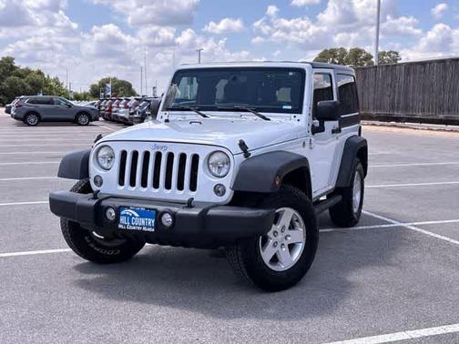 Bright White Clearcoat 2015 Jeep Wrangler Sport