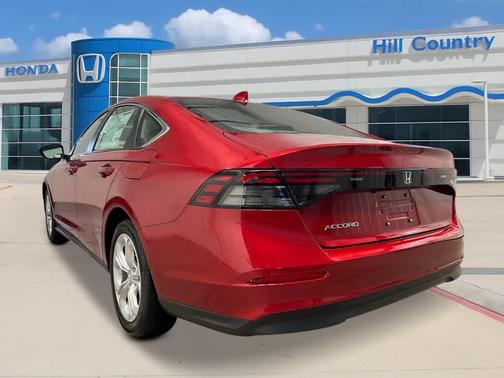 Radiant Red Metallic 2026 Honda Accord LX