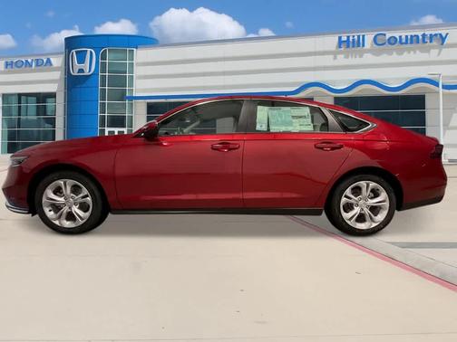 Radiant Red Metallic 2026 Honda Accord LX