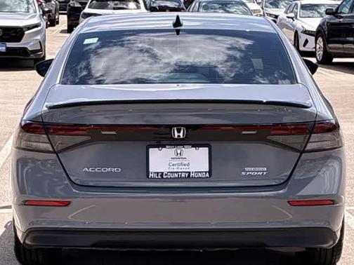 Urban Gray Pearl 2025 Honda Accord Hybrid Sport