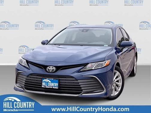 Blue 2023 Toyota Camry LE