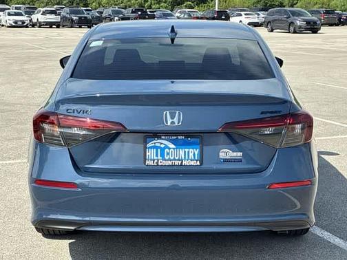 Blue 2026 Honda Civic Hybrid