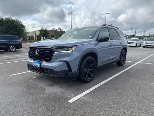 Sonic Gray Pearl 2025 Honda Pilot Black Edition