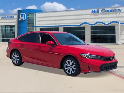 Rallye Red 2026 Honda Civic LX