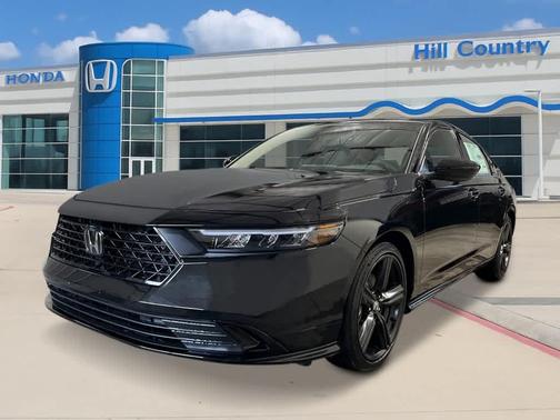 Crystal Black Pearl 2026 Honda Accord Hybrid Sport-L