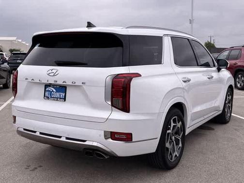 Hyper White 2022 Hyundai PALISADE Calligraphy