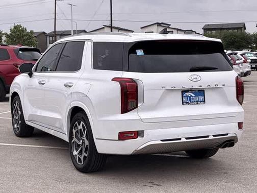 Hyper White 2022 Hyundai PALISADE Calligraphy