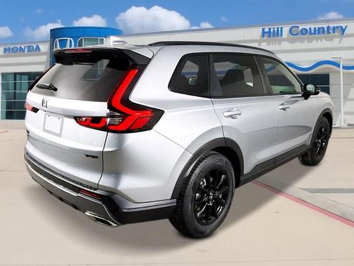 Solar Silver Metallic 2026 Honda CR-V Hybrid Sport-L