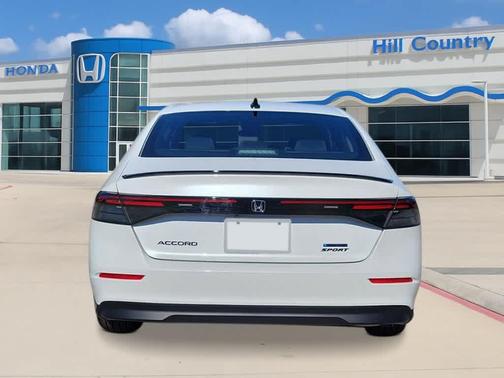 Platinum White Pearl 2026 Honda Accord Hybrid Sport