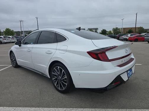 White 2023 Hyundai SONATA Limited