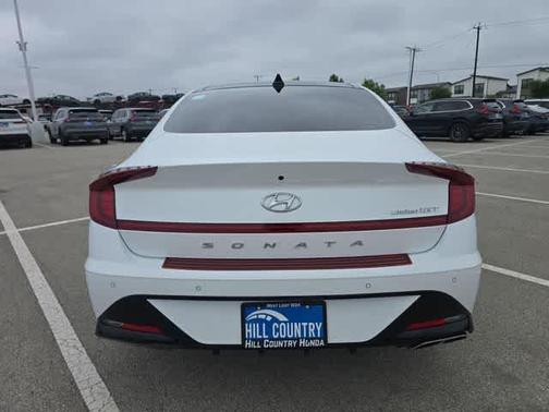 White 2023 Hyundai SONATA Limited