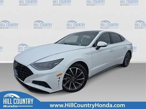 White 2023 Hyundai SONATA Limited