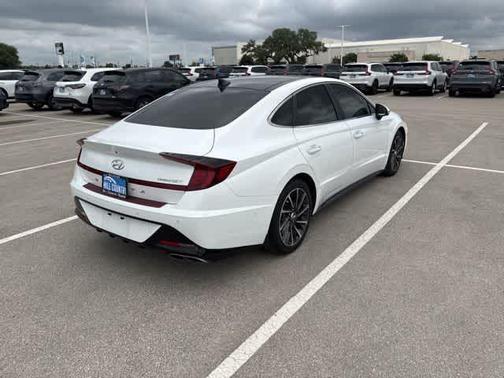 White 2023 Hyundai SONATA Limited